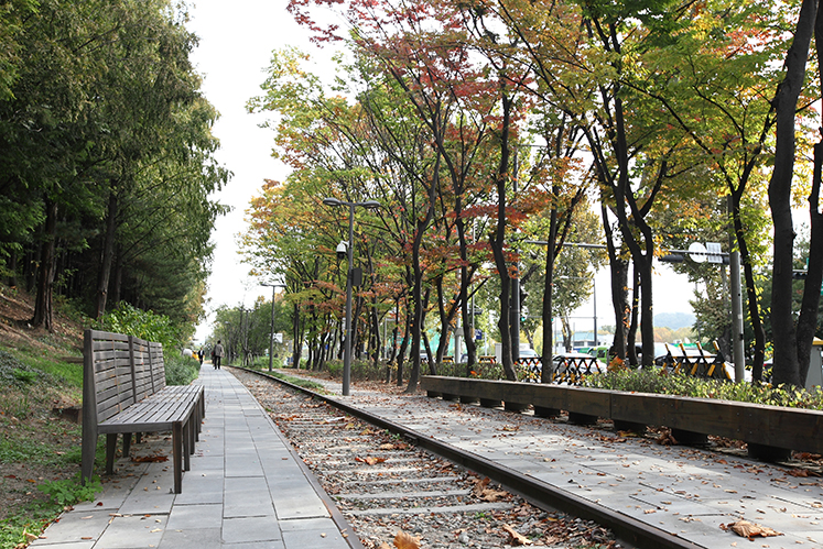 경춘선숲길 철교 전경