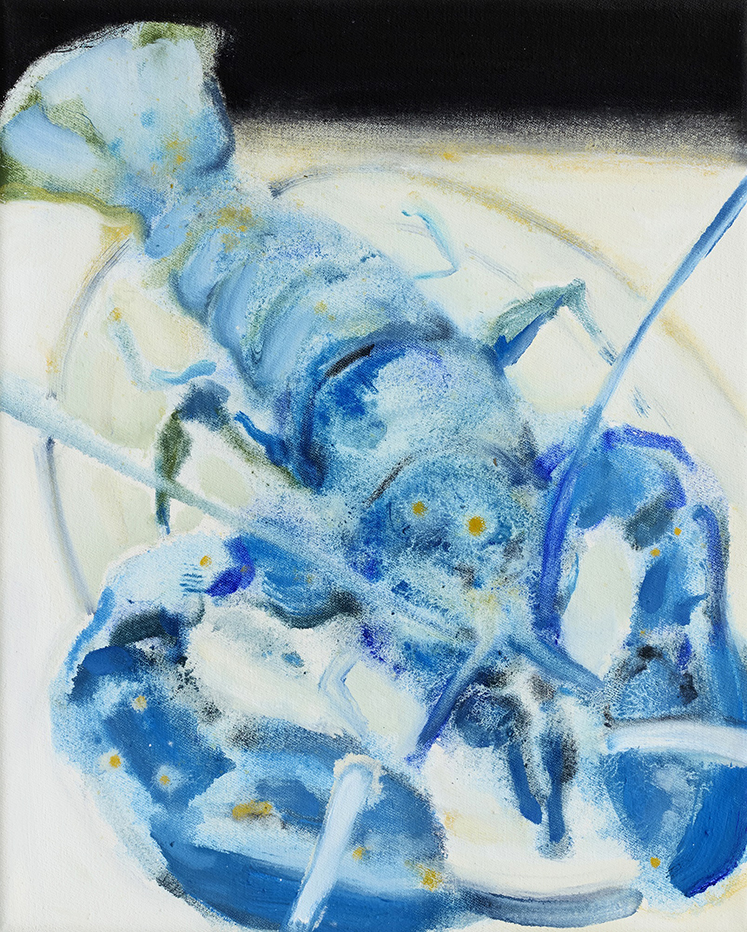 Still Life on the Table-Blue Lobster