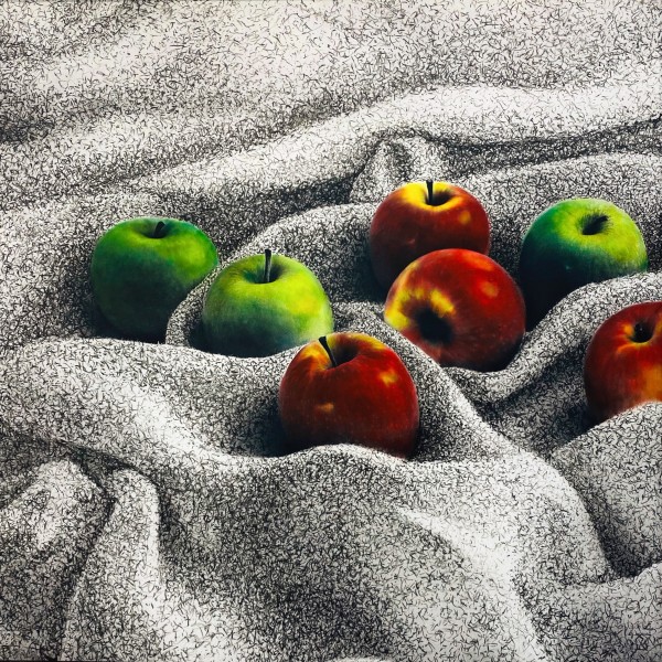 Still Life - Seven Apples