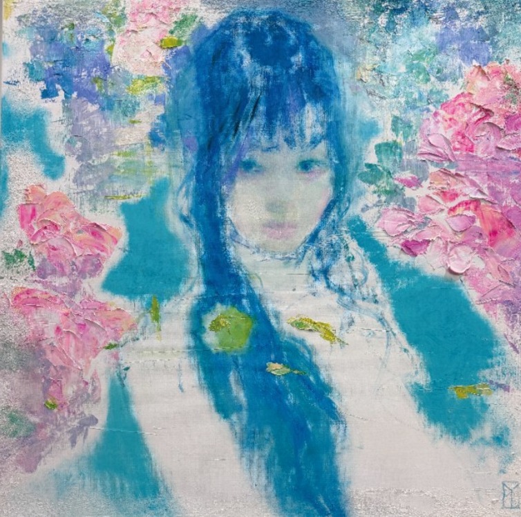 Runaway Bride- 흔들리지 않는 요람 No_11 Oil on canvas 60.6×60.6cm