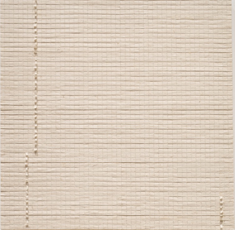 지물(紙物) Paper things_100 x 100 cm_한지에 아크릴릭 물감_2021_540x530